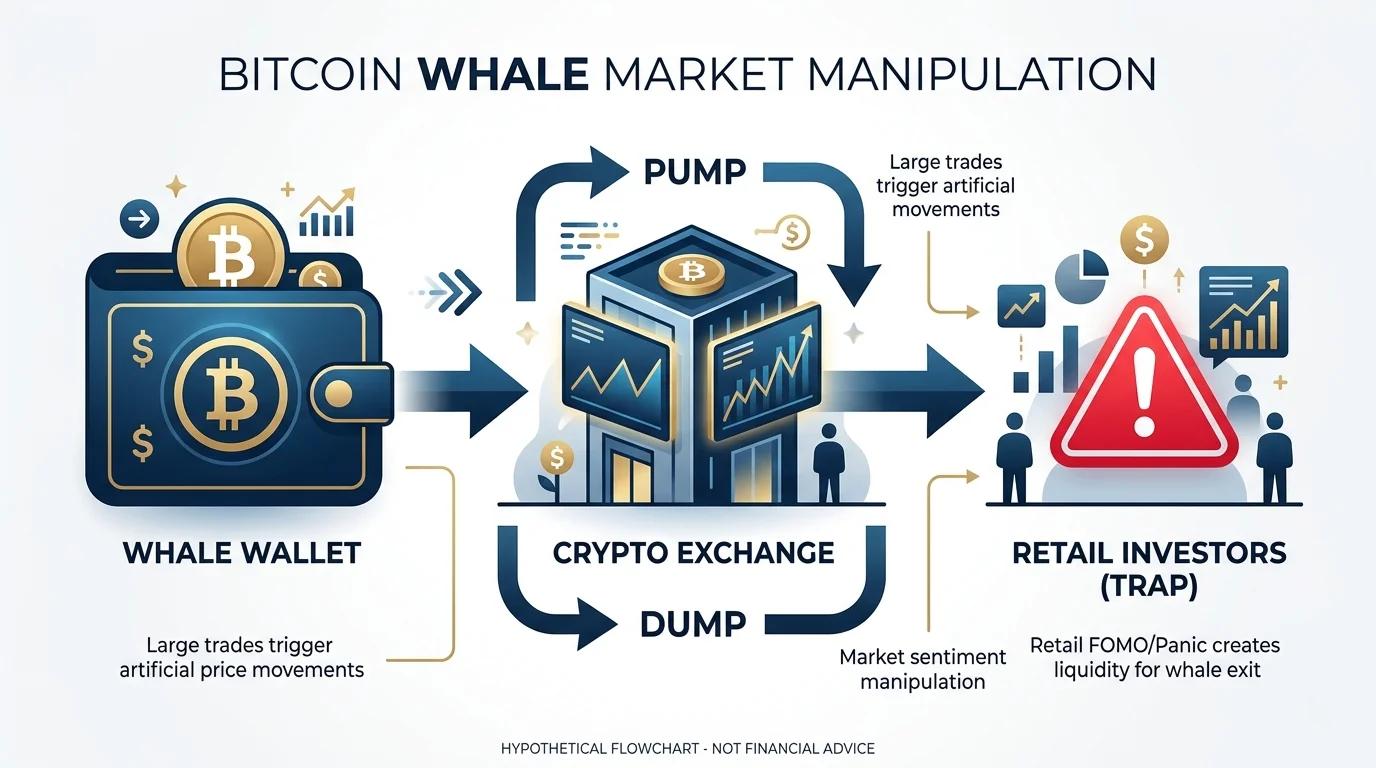 ビットコインクジラの相場操縦の仕組み