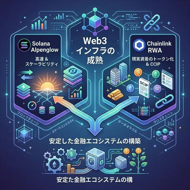 Solana「Alpenglow」アップグレードとChainlinkのRWA戦略:3月の主要注目ポイント の詳細図解