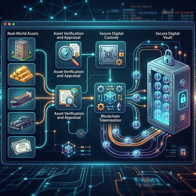 現実資産(RWA)のトークン化プロセス