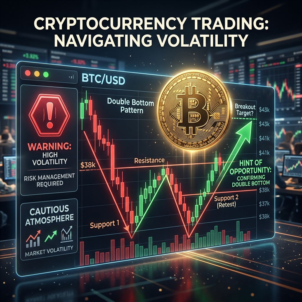 【警告】ビットコイン「二番底（ダブルボトム）」の可能性。強気相場前の最後の罠に注意！