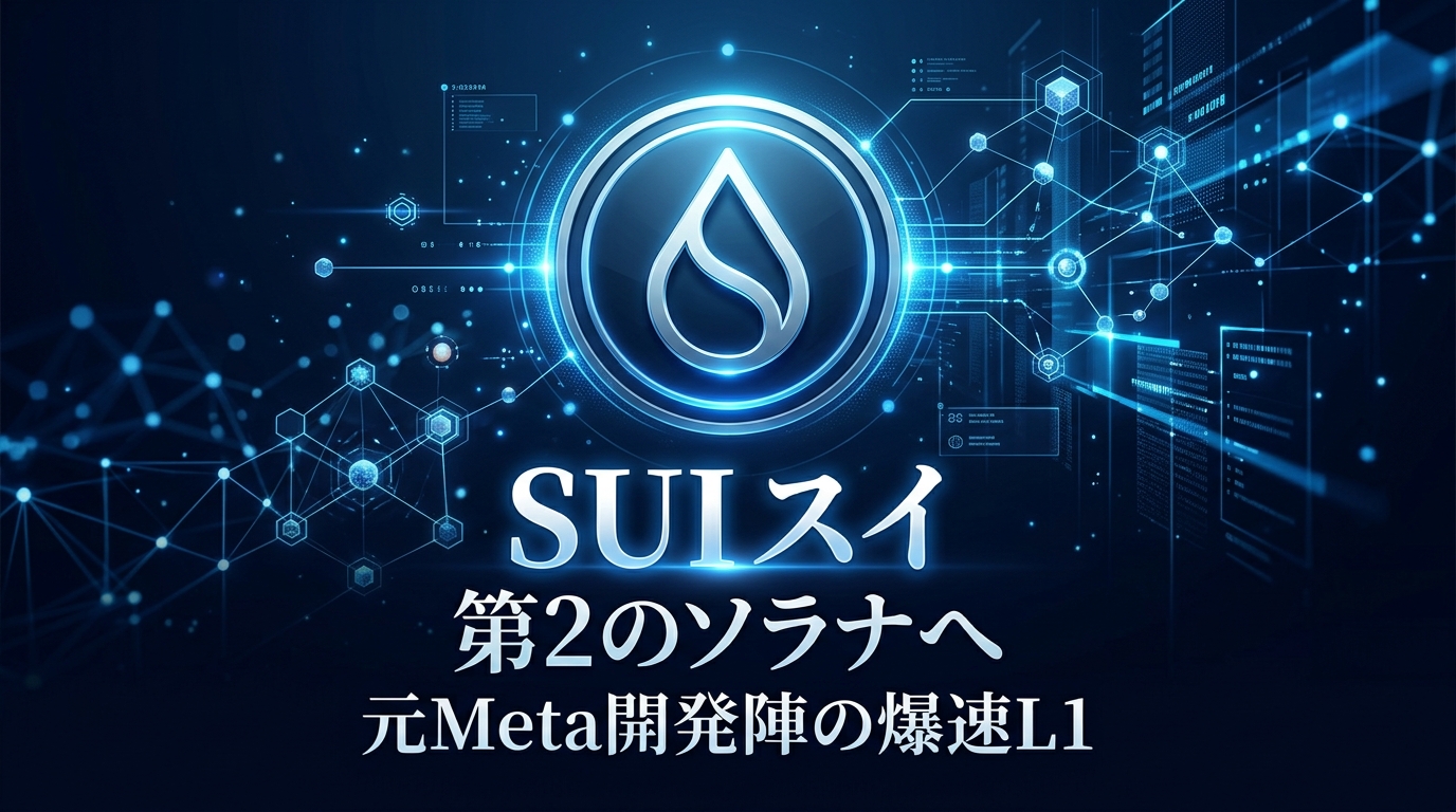 【2026年最新】SUI（スイ）はなぜ「第2のソラナ」と呼ばれるのか？元Meta開発陣が創る爆速L1の真価と想定上昇余地【5〜8倍】の根拠を徹底解剖