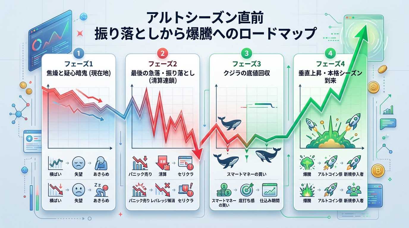 アルトシーズン直前 振り落としから爆騰へのロードマップ