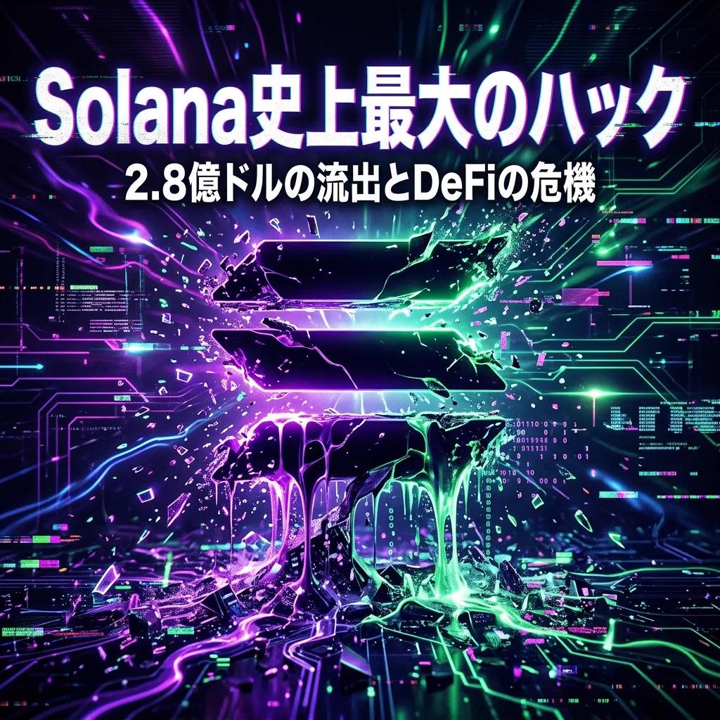 Solana最大の衝撃だゾ：Drift Protocolから2.8億ドル流出、DeFiセキュリティの教訓