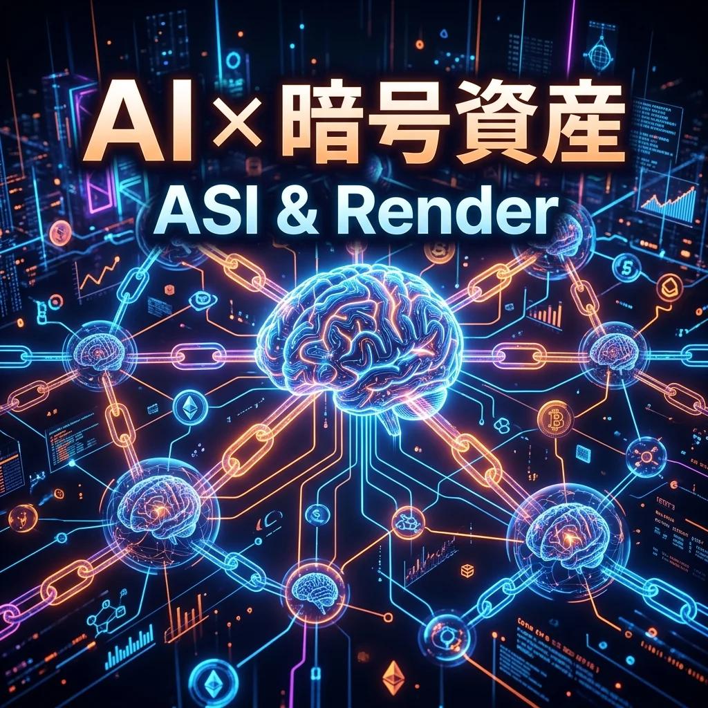 【2026年4月】AI×暗号資産の最前線だゾ：ASIとRenderがATH更新、計算リソースは新たな「デジタル・ゴールド」だゾ