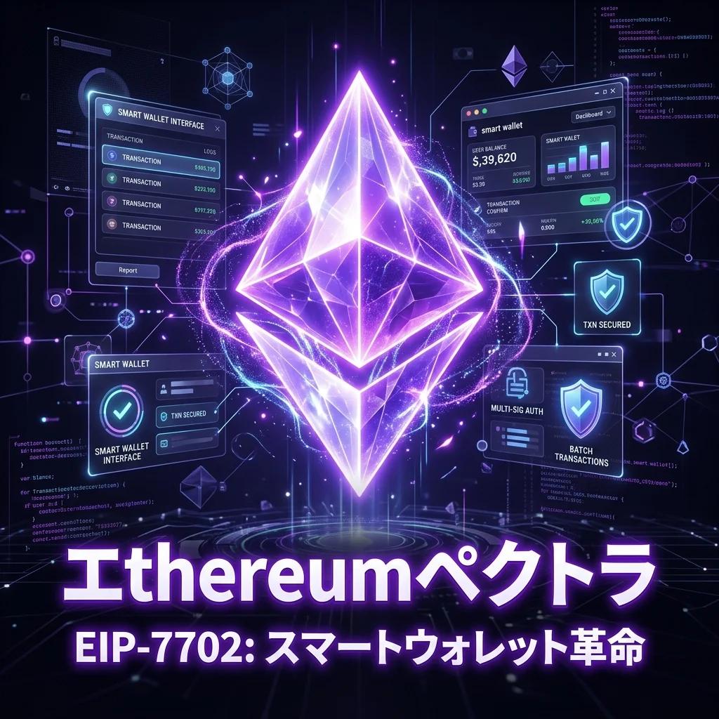 【2026年4月】イーサリアム「Pectra」アップグレード目前だゾ：EIP-7702が全てのウォレットをスマートに進化させるゾ