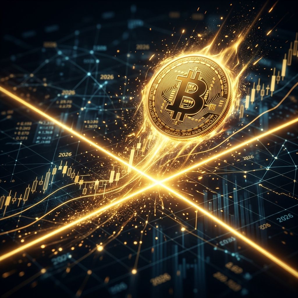 ビットコインに「強気」のシグナル発生！ゴールデンクロスの過去実績から紐解く2026年の展望