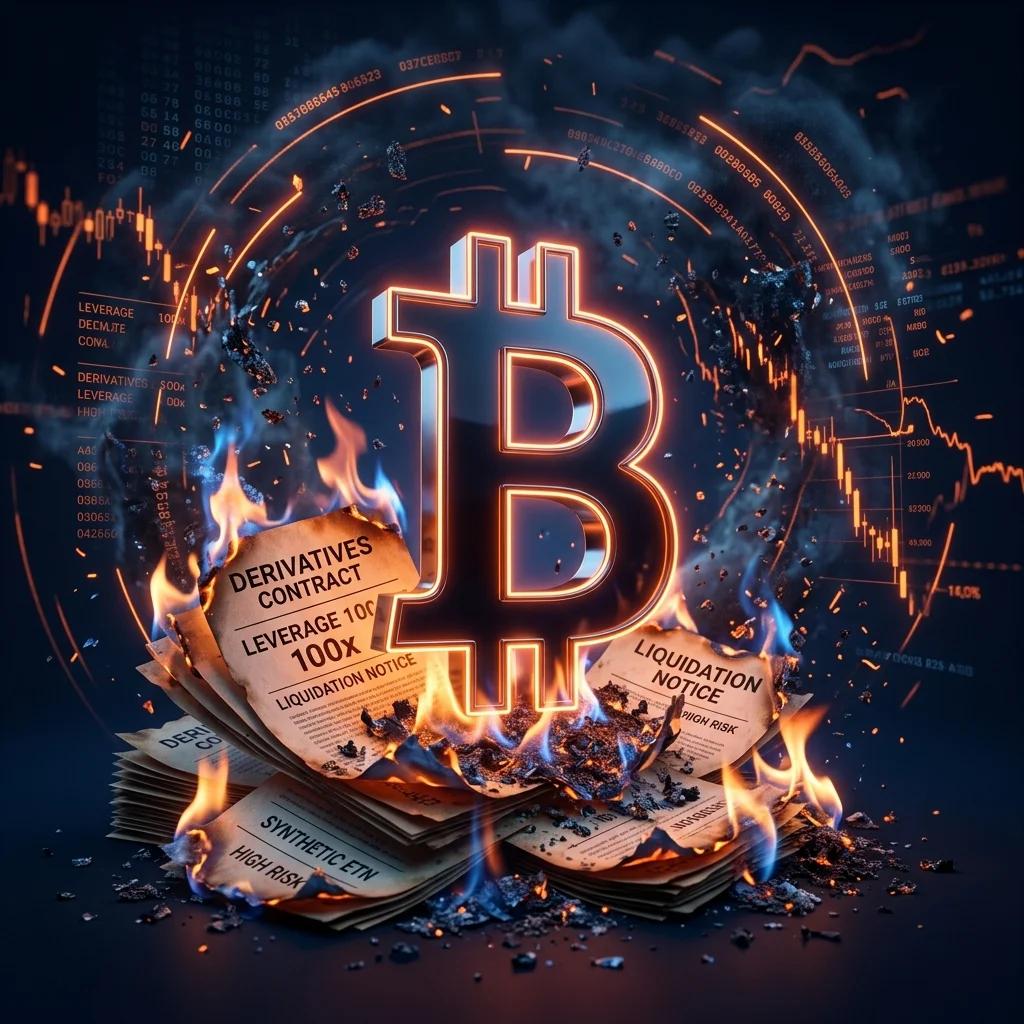 【1000億自爆】トランプの口先とレバレッジイナゴの自業自得。BTC77,000ドル割れの真犯人は誰だ?