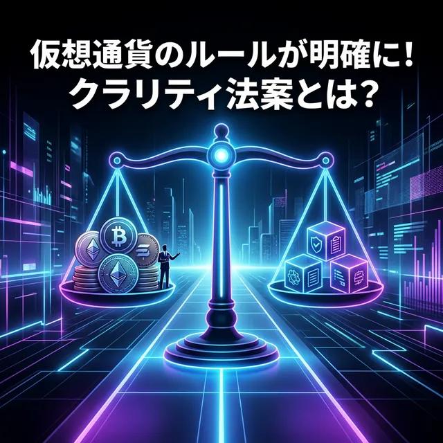 仮想通貨のルールが明確に！クラリティ法案（2025年）とは？初心者向けに解説