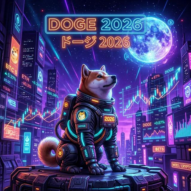 DOGE Coinの噴火はあるのか！？2026年アルトシーズン到来か、それとも低空飛行か