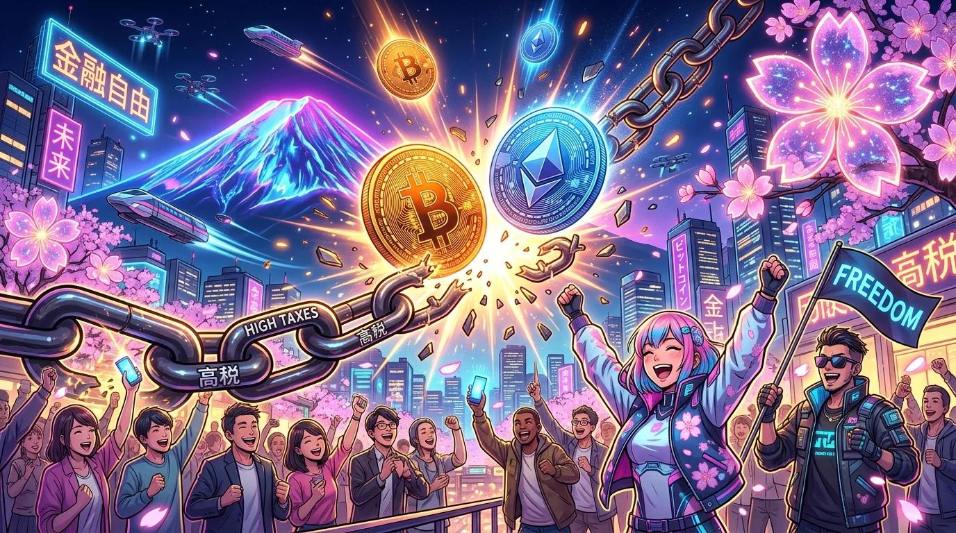 【悲願達成】日本の仮想通貨税制が「申告分離課税20%」へ！投資戦略はどう変わる？爆益に向けた立ち回りを徹底解説だゾ