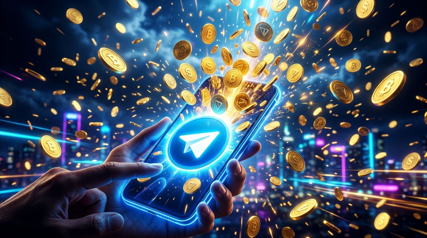 【2026年最新】無料で数万円が降ってくる！？完全ノーリスクで狙えるTelegram (TON) 系エアドロップ案件3選