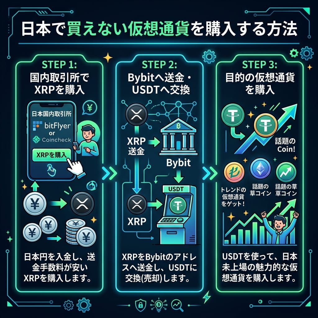 草コイン購入の最短ルート